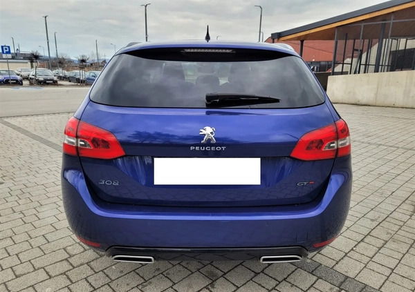 Peugeot 308 cena 55600 przebieg: 168000, rok produkcji 2016 z Chojnów małe 781